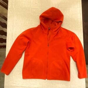 Gently used Uniqlo Womens Jacket - size L, color orange